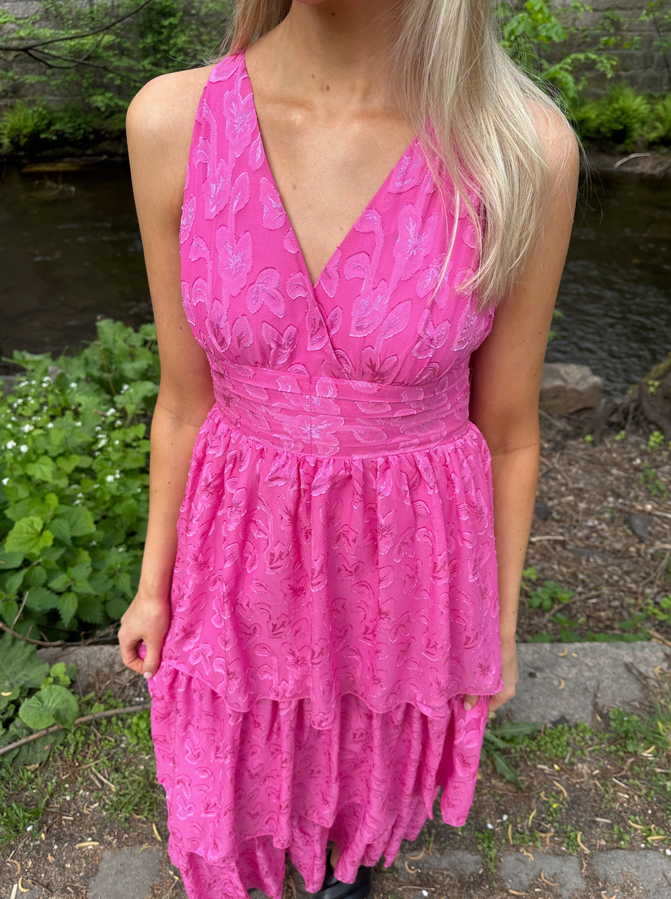 VISINDY Long Dress - Fiji Flower